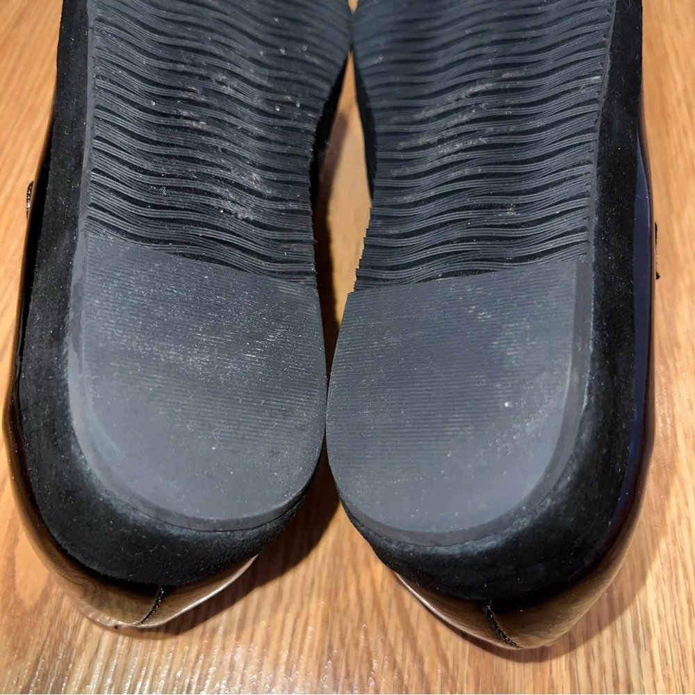 L’Amour Des Pieds Cornelia Patent Leather wedge‎ Mary Janes 6.5M